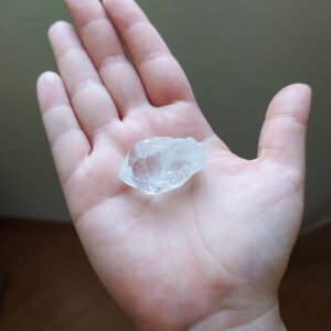 Ponta de Cristal de Rocha Bruto
