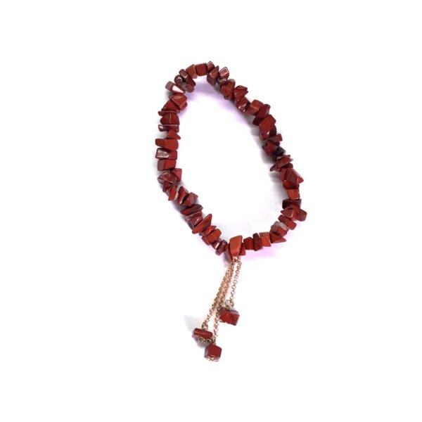 Pulseira Ouse Jaspe Vermelho